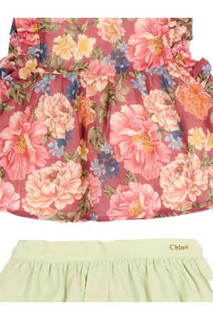 Completo multicolor floreale CHLOÉ KIDS | C2089846Y